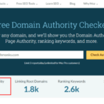 Link popularity vs domain authority